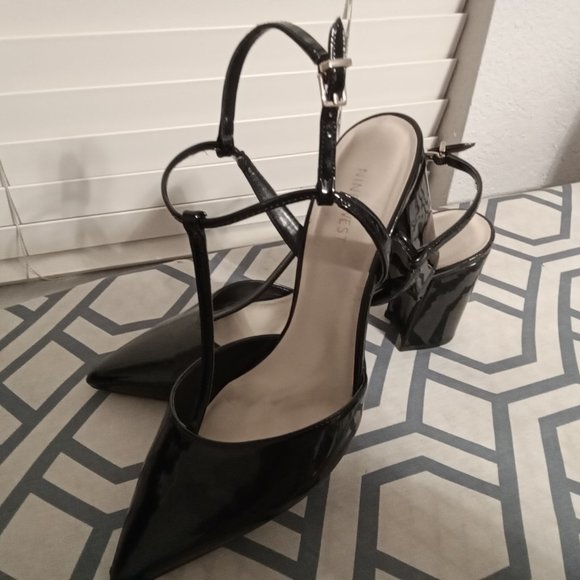 Nine West Shoes - Nine West Black Patent Leather Shoes